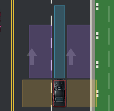 Fig. 3. The car sensors as inputs.